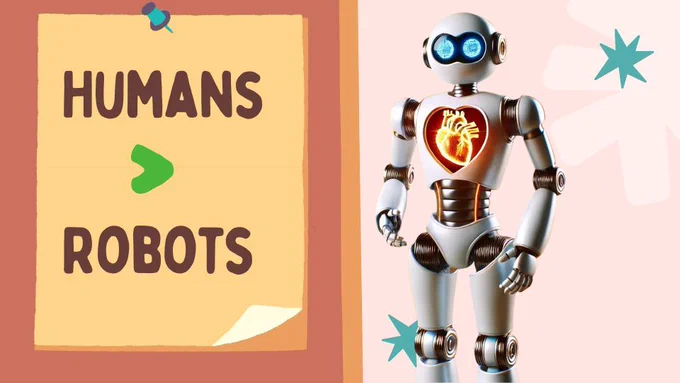 Humans are better than robots