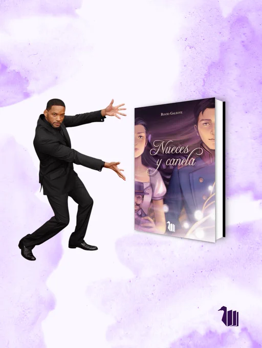 Will Smith apuntando a la cubierta de Nueces y canela jejeje
