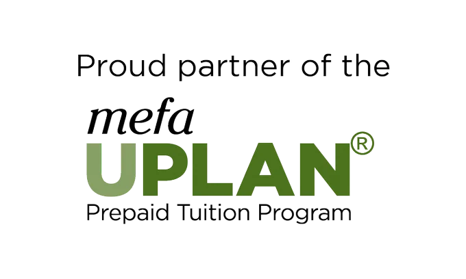 Proud partner of the mefa UPLAN Prepaid Tuition Program