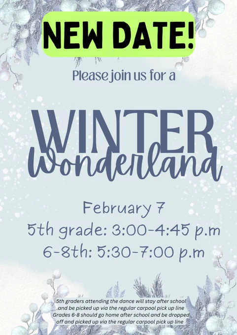 Winter Wonderland Dance 