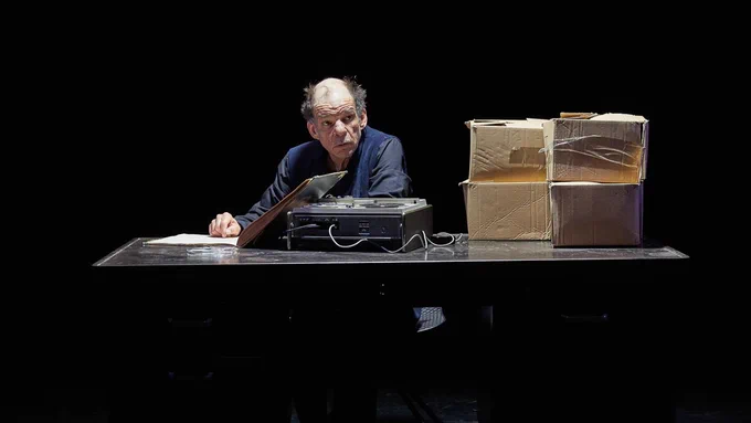 Krapp's Last Tape. Photo: Pierre Grosbois