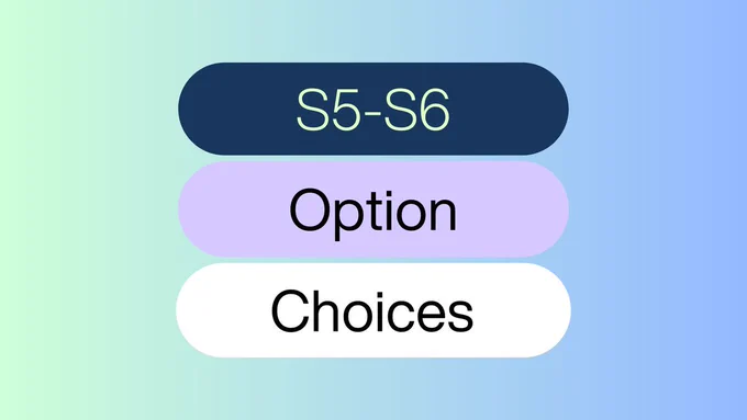 S5-6 Option Choices
https://shorturl.at/IsPJq