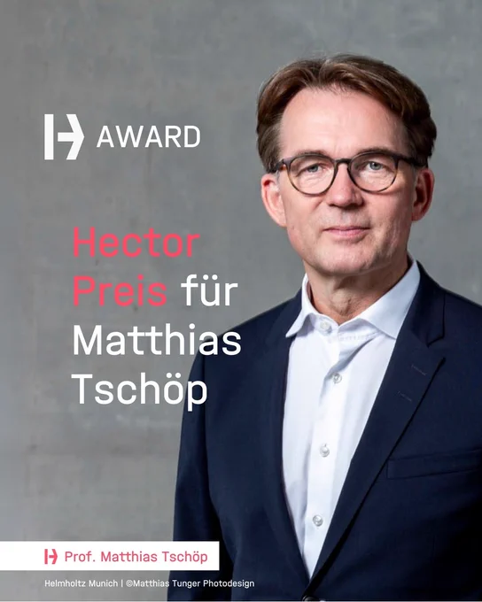 Matthias Tschöp erhält Wissenschaftspreis der Hector Stiftung