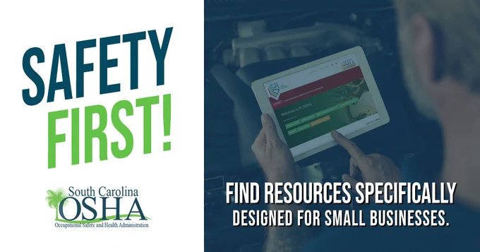 Find resources specifically designed for small businesses at SC OSHA.