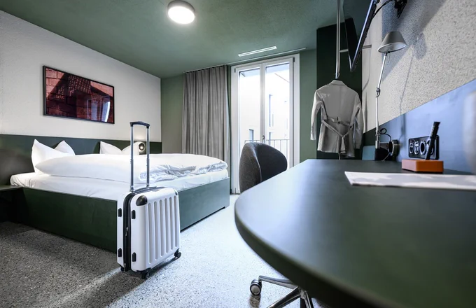 Classic Studio im neuen BRIX Hotel in Rotkreuz (Bild: Apart AG)