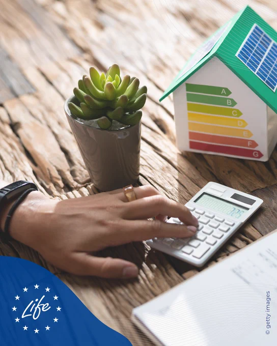LIFE helps Dutch homeowners make the clean energy transition
As the world marked the International Day of Clean Energy, LIFE is making it easier for home owners in the Netherlands to save energy — and money. Visual shows a hand typing on a calculator. 