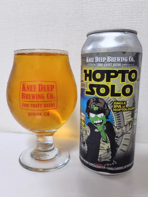 Hopto Solo by Knee Deep Brewing ニーディープブリューイング