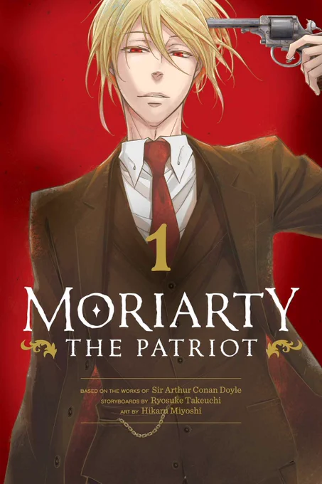 Book cover - 'Moriarty the patriot'
