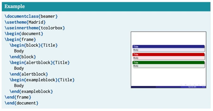 Example of package use
