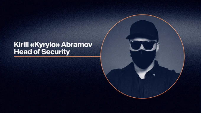 Kirill "Kyrylo" Abramov, Head of Security at the ASIMOV Protocol
