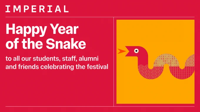 Happy Year of the Snake to all our students, staff, alumni and friends celebrating the festival.
