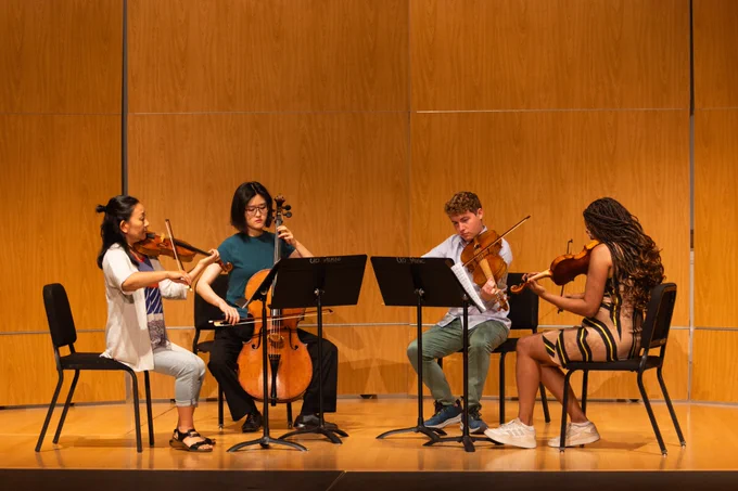 2024 Berwick Academy Musicians Rehearsing