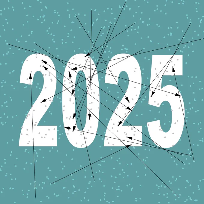 An artistic rendering of 2025.