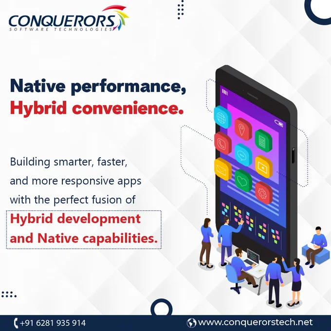 conquerors software technologies- best mobile app development company in Hyderabad 