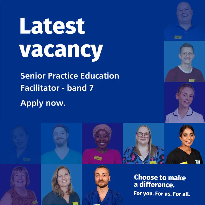 Senior Practice Education Facilitator, B7, in Cancer Services at the RUH 

An exciting new role to embed the Aspirant Cancer Career and Education Development (ACCEND) Framework to support and develop our workforce 

30 hours, Mon to Fri 
Fixed term: 23 months
Nurse or AHP