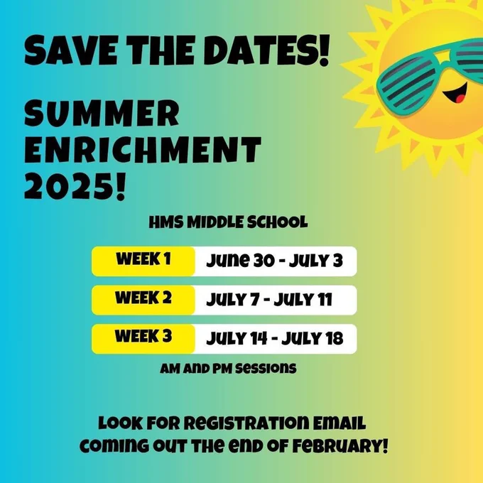 Save The Dates flyer
