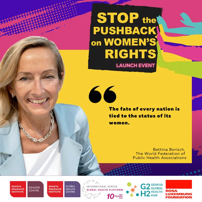 Bettina Borisch, Director, The World Federation of Public Health Associations