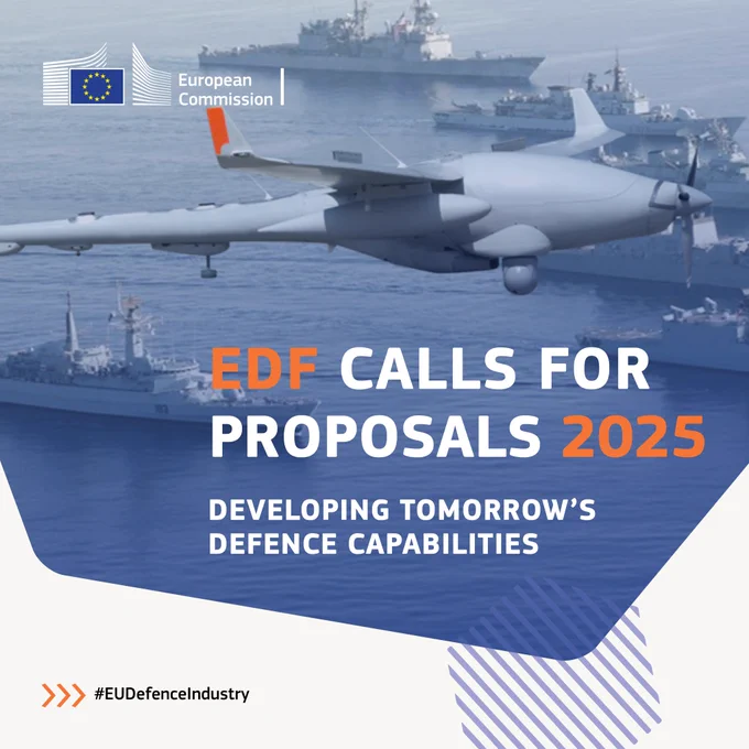 Visuals for EDF Calls for Proposals for 2025