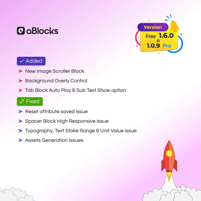 aBlocks New Release Banner