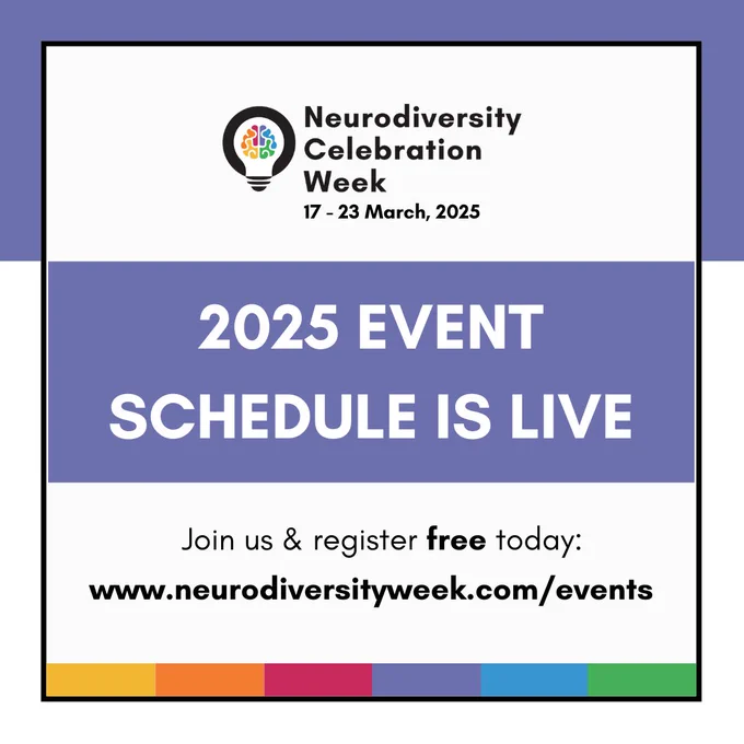 NCW Promotional graphic with text reading "2025 event schedule is live!"