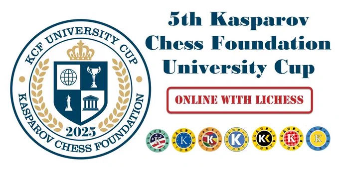 5th Kasparov Chess Foundation University Cup ("Online with Lichess") thumbnail
