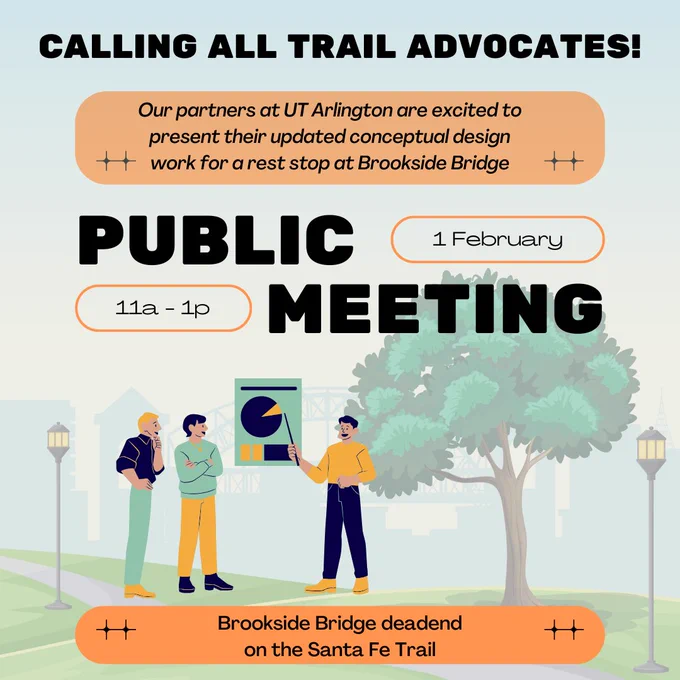 UTA Design-Build Community Input Presentation at Brookside Bridge on the Santa Fe Trail