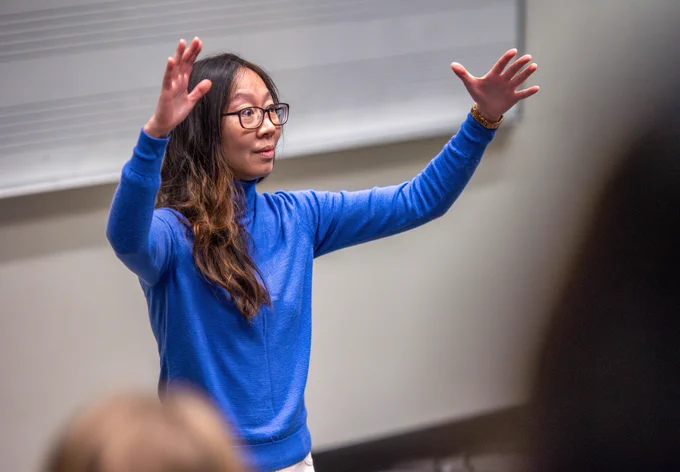 Music Education GE warming up USingers