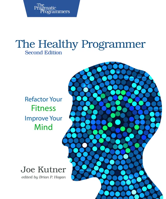 Book cover featuring the profile of a person made up of green and blue dots