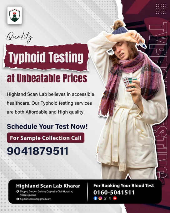 Quality Typhoid Testing at Unbeatable Prices.
