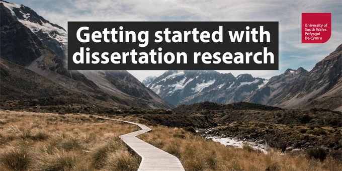 Getting started with dissertation research
