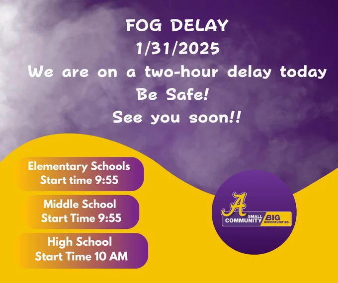 fog delay 1/31/2025