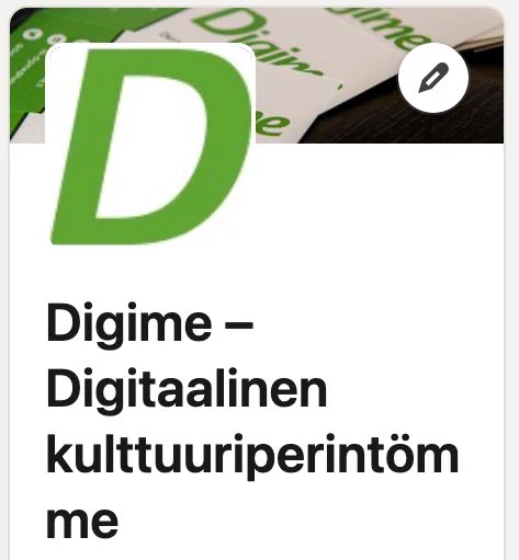Digimen logo LinkedInissa.