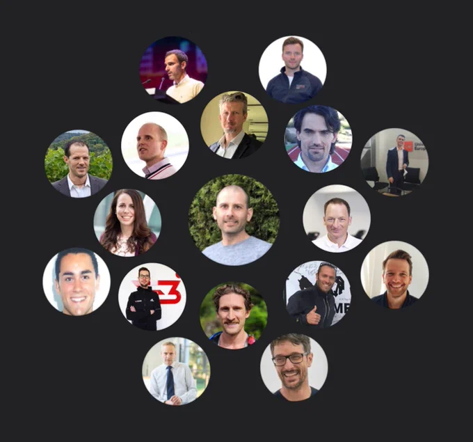 A collage of profile pictures from co-authors involved in this study: Michael A. Rosenblat, PT, PhD. Jennifer A. Watt, MD, PhD. Jem I. Arnold, PT, PhD(c). Gunnar Treff, PhD. Øyvind B. Sandbakk, PhD. Jonathan Esteve-Lanao, PhD. Luca Festa, PhD. Luca Filipas, PhD. Stuart D. Galloway, PhD. Iker Muñoz, PhD. Domingo J. Ramos-Campo, PhD. Patrick Schneeweiss, PhD. Sergio Sellés-Pérez, PhD. Thomas Stöggl, PhD. Rune K. Talsnes, PhD. Christoph Zinner, PhD. Stephen Seiler, PhD.
