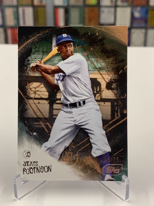 2024 Topps Cooperstown Collection
Jackie Robinson, 05/75