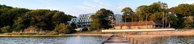 Blick auf die Location ProjectBay in Lietzow auf Rügen