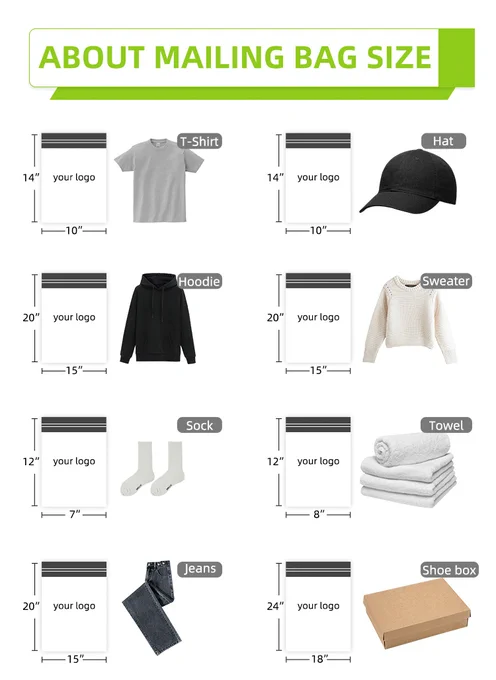 compostable mailing bags for apparel