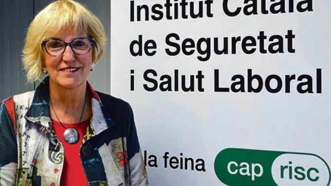 Elena Juanola Pagès, directora de l’Institut català de Seguretat i Salut Laboral, en una imatge d’arxiu
