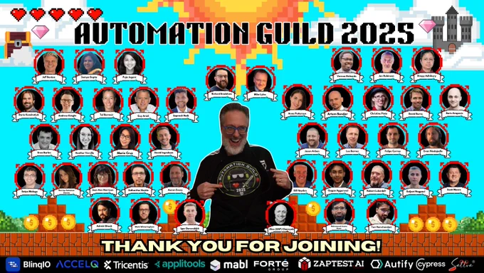 Thank you all for being part of the Automation Guild 2025 - see you next year