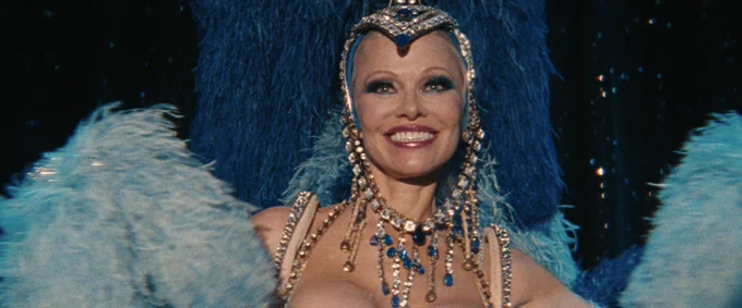 Pamela Anderson in The Last Showgirl. Showing at Luna Palace.
