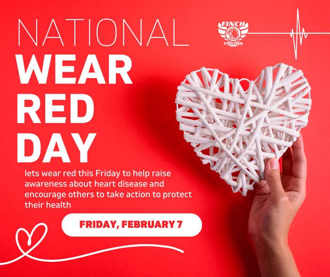 wear red on friday
