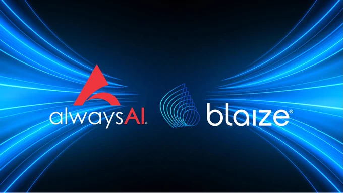 alwaysAI and Blaize are partnered.