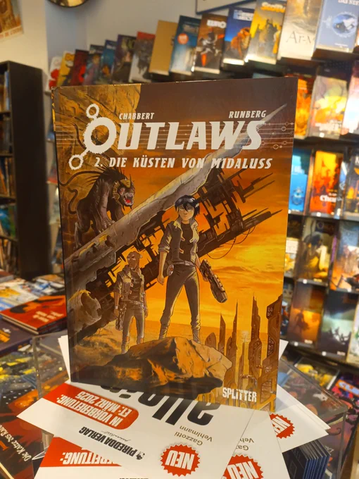 Cover des 2. Albums der Reihe Outlaws