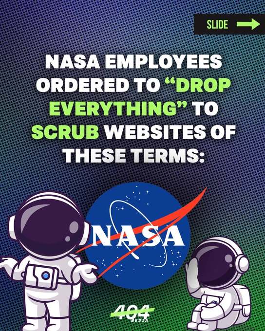 Graphic explaining what NASA is being asked to do. 