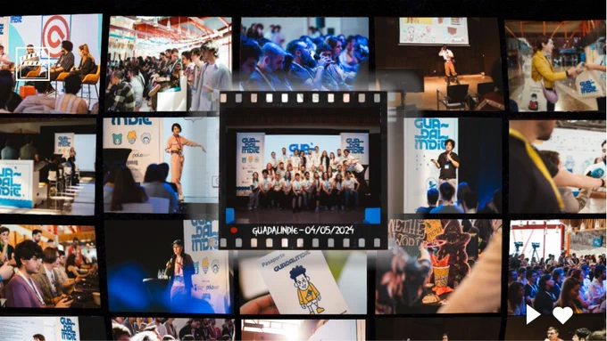 Collage de fotos de Guadalindie 2024