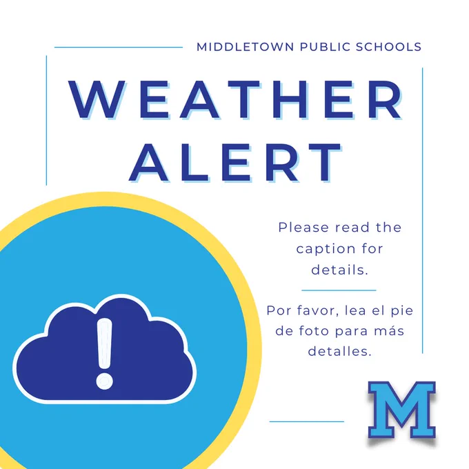 Schools and District Closed due to anticipated snow, Thursday, February 6, 2025
