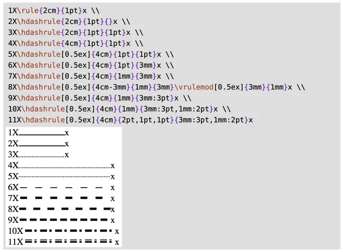 Example of package use