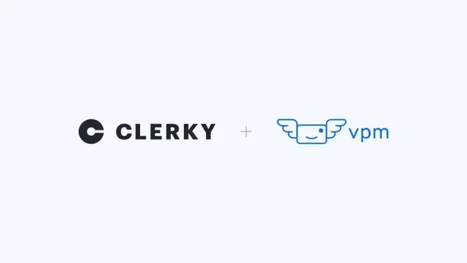 Clerky and VirtualPostMail logos 