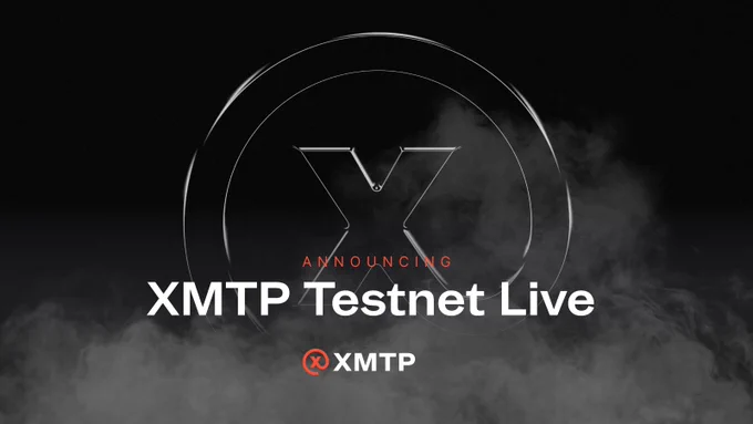 XMTP has officially launched the Testnet of the XMTP messging protocol, with support from Coinbase Wallet, Circle, ENS, a16z Crypto, Alchemy, Mask, and Faction.