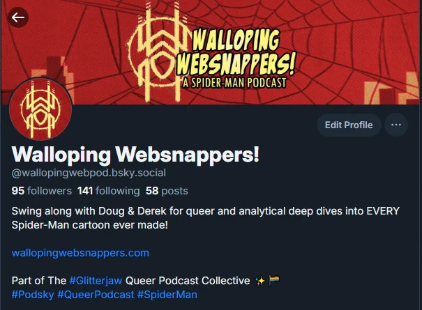 Walloping Websnappers on Bluesky