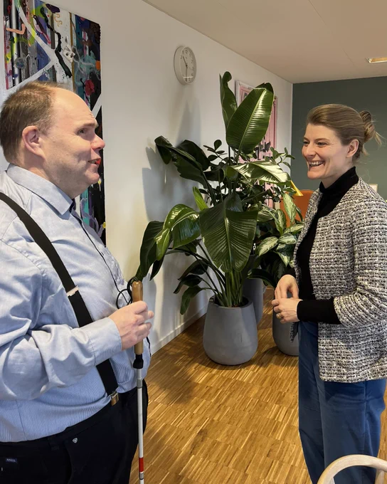 Billede af Thorkild Olesen og Ane Halsboe-Jørgensen.